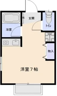 アットハイム【1階】の間取り