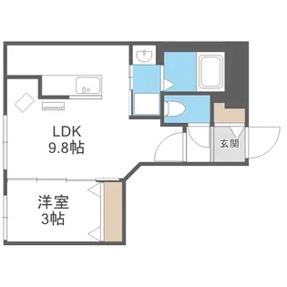 precious Kotoni【2階】の間取り