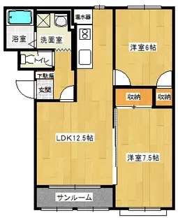 eパレスROGO【3階】の間取り