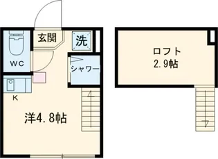 JUNE【1階】の間取り