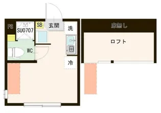 東京都板橋区前野町2【アパート】の間取り