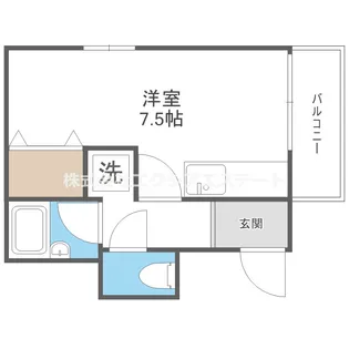 コムシノア【1階】の間取り