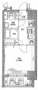 1Kの間取り画像