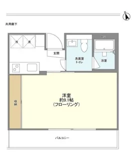 ペリドットMIKI【3階】の間取り