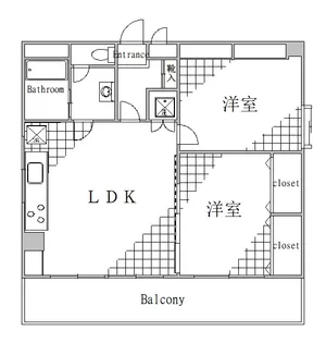 東京都墨田区緑4【マンション】の間取り