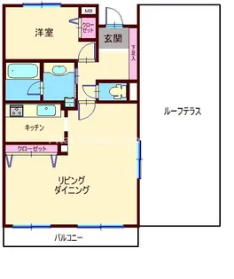 グランベルデ馬込坂【4階】の間取り