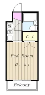 キャッスルマンション東林間【2階】の間取り