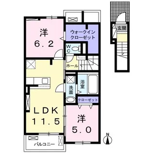 ル・グラン【2階】の間取り