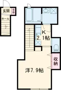 サニーヒルズ【2階】の間取り