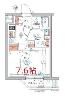 東京都大田区羽田5【マンション】の間取り