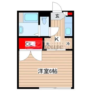 東京都中野区野方1【アパート】の間取り