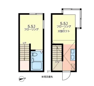 ネオステージ森 弐番館【2階】の間取り