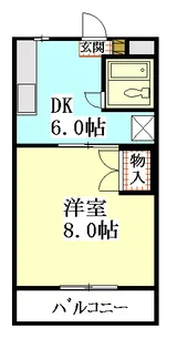 ハッピーライフ【1階】の間取り