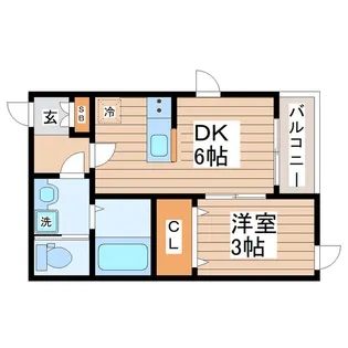 Lucente【2階】の間取り