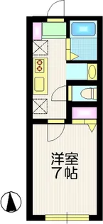 プランドール二子玉川【1階】の間取り