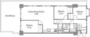 レジデンス多摩川西六郷【2階】の間取り
