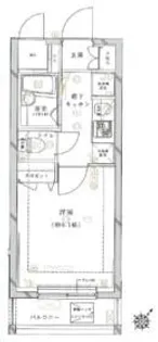 東京都品川区旗の台6【マンション】の間取り