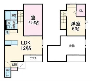 VITA RILASSATA【1階】の間取り