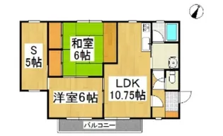 エスポワール2000【2階】の間取り