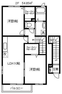 埼玉県川口市大字安行原【アパート】の間取り