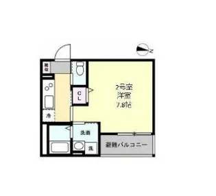 T&Fレジデンス藤沢【2階】の間取り