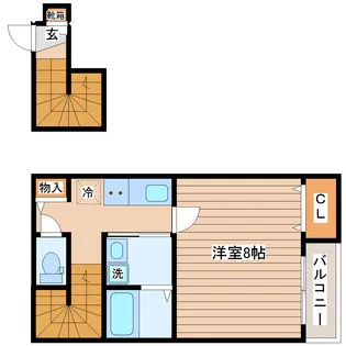 YUKISAI【2階】の間取り