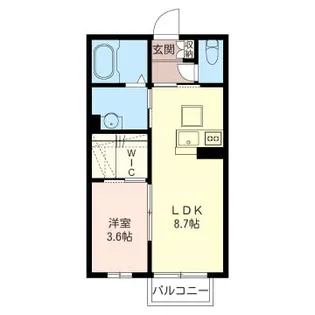 メタリオ【2階】の間取り