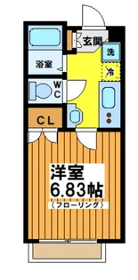 フミエール北沢【1階】の間取り