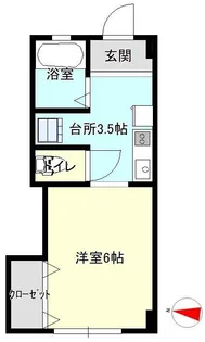 スターハウス【3階】の間取り