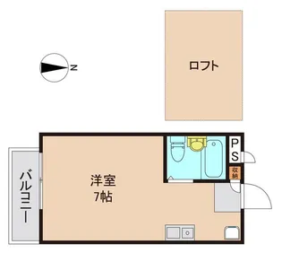 アリス佐貫第一【2階】の間取り