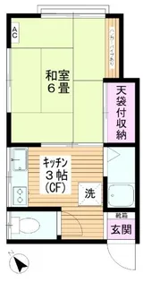 陽風荘【2階】の間取り