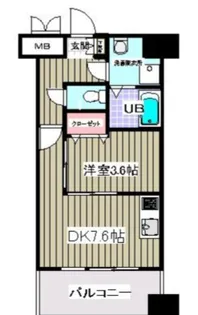 千葉県柏市柏3【マンション】の間取り