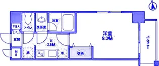 lulukalama【5階】の間取り