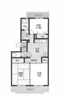 サンヒルズA【2階】の間取り