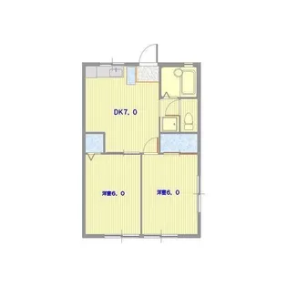 ハイライズ洋光台【1階】の間取り