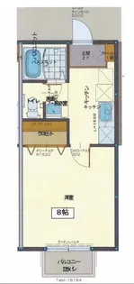 イーストヴィレッヂ【2階】の間取り