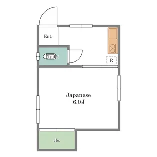 ハウス近藤【1階】の間取り