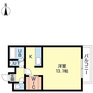 パラッツォ麻生南公園【4階】の間取り