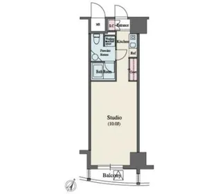 MFPR代々木タワー【11階】の間取り