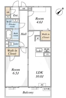 リブリ・小田急相模原【3階】の間取り