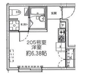 IXO生麦(イクシオ生麦)【2階】の間取り