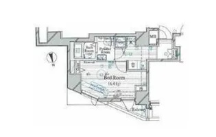 ル・リオン牛込柳町【6階】の間取り