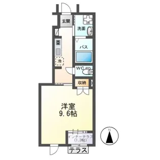 ブルゴーニュ【1階】の間取り