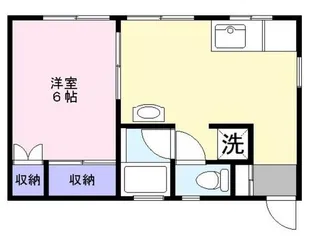 BKハイツ【1階】の間取り