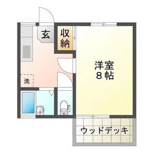 シャルマンK【1階】の間取り