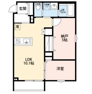 Cullinan MAKUHARI(カリナンマクハリ)【3階】の間取り