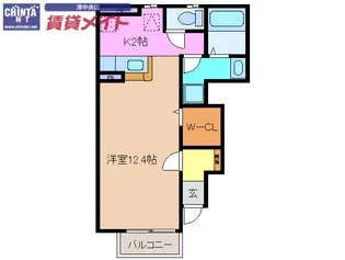 Seis豊潤 A棟【1階】の間取り