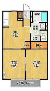 ヴォンメゾン SHIZUKA【1階】の間取り