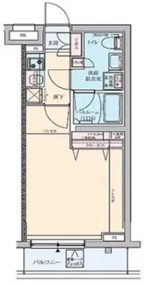 ロアール武蔵新田【2階】の間取り