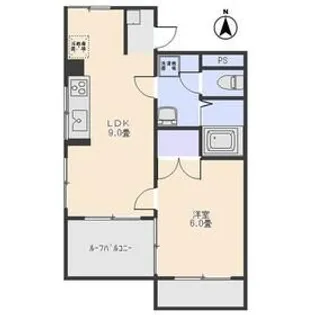 メゾンアポロ【1階】の間取り